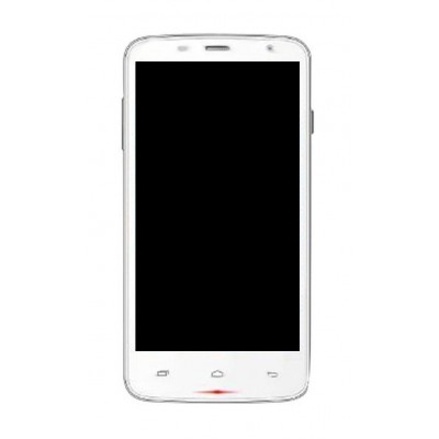 Lcd Frame Middle Chassis For Spice Mi504 Smart Flo Mettle 5x White By - Maxbhi Com