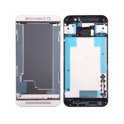 Lcd Frame Middle Chassis For Htc One M9 Prime Camera Edition Black By - Maxbhi Com