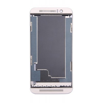 Lcd Frame Middle Chassis For Htc One M9 Prime Camera Edition Grey By - Maxbhi Com