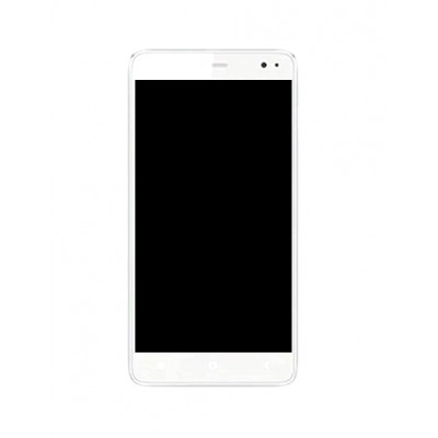 Lcd Frame Middle Chassis For Intex Aqua Pride Champagne By - Maxbhi Com