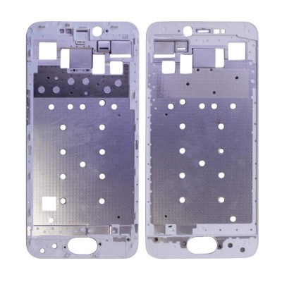 Lcd Frame Middle Chassis For Meizu Pro 6s White By - Maxbhi Com