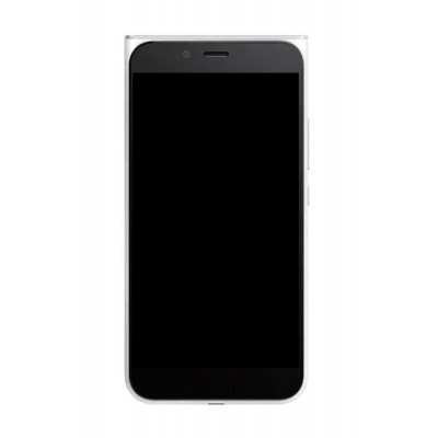 Lcd Frame Middle Chassis For Obi Mv1 White By - Maxbhi Com