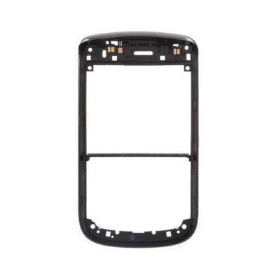 Lcd Frame Middle Chassis For Blackberry Bold 9650 White By - Maxbhi Com