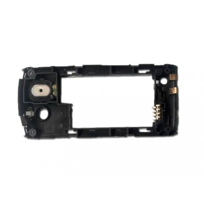 Lcd Frame Middle Chassis For Blackberry Pearl 8100 Red By - Maxbhi Com