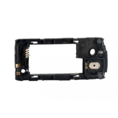 Lcd Frame Middle Chassis For Blackberry Pearl 8100 Red By - Maxbhi Com