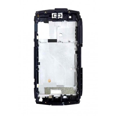 Lcd Frame Middle Chassis For Blackview Bv7000 Black By - Maxbhi Com