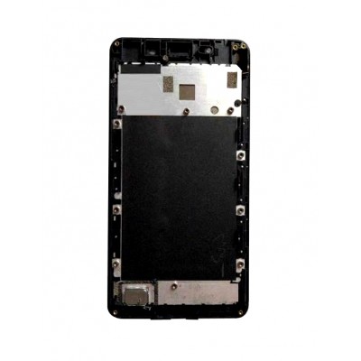 Lcd Frame Middle Chassis For Itel S11 Black By - Maxbhi Com