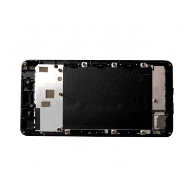 Lcd Frame Middle Chassis For Itel S11 Black By - Maxbhi Com