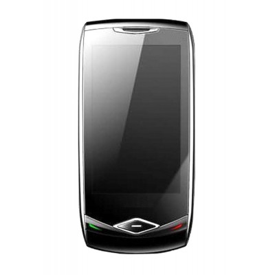 Lcd Frame Middle Chassis For Lava A10 Black By - Maxbhi Com