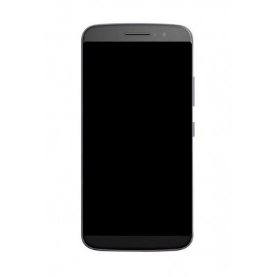 Lcd Frame Middle Chassis For Moto M2 Black By - Maxbhi Com