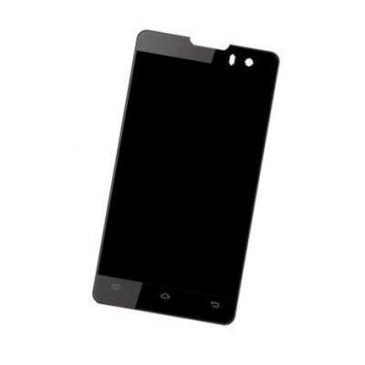 Lcd Frame Middle Chassis For Cloudfone Thrill 400qx Black By - Maxbhi Com