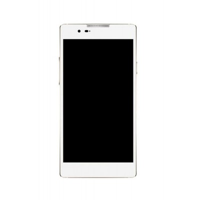 Lcd Frame Middle Chassis For Coolpad Dazen X7 White By - Maxbhi Com