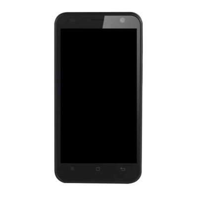 Lcd Frame Middle Chassis For Prestigio Multiphone 3450 Duo Black By - Maxbhi Com