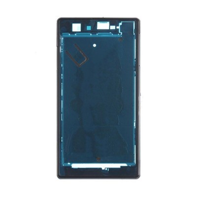 Lcd Frame Middle Chassis For Sony Xperia Z1s 4g Lte White By - Maxbhi Com