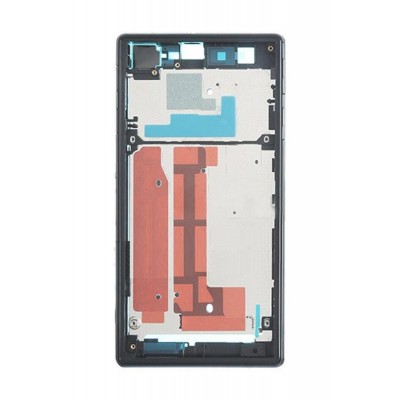 Lcd Frame Middle Chassis For Sony Xperia Z1s 4g Lte White By - Maxbhi Com