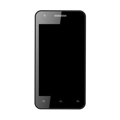 Lcd Frame Middle Chassis For Zync Cloud Z401 White By - Maxbhi Com