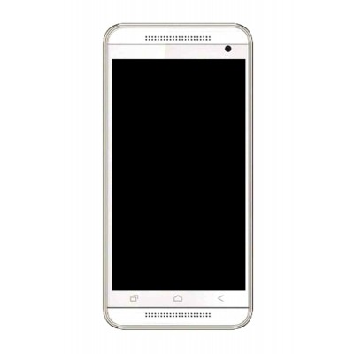 Lcd Frame Middle Chassis For Hitech Amaze S1 Black By - Maxbhi Com