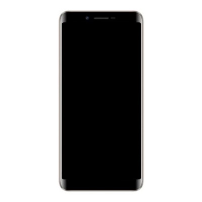 Lcd Frame Middle Chassis For Ivoomi I1s Black By - Maxbhi Com