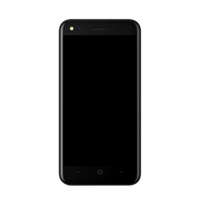 Lcd Frame Middle Chassis For Micromax Bharat Go Black By - Maxbhi Com