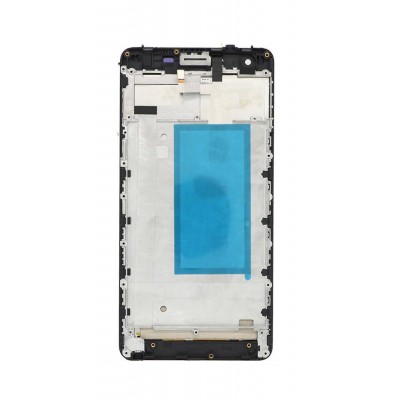 Lcd Frame Middle Chassis For Oukitel K6000 Pro Black By - Maxbhi Com