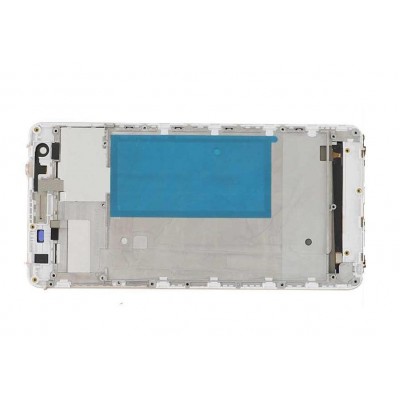 Lcd Frame Middle Chassis For Oukitel K6000 Pro Silver By - Maxbhi Com