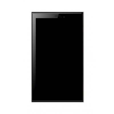 Lcd Frame Middle Chassis For Gaba A90 Brown By - Maxbhi Com