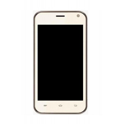 Lcd Frame Middle Chassis For Hitech Air A4 White By - Maxbhi Com