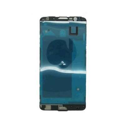 Lcd Frame Middle Chassis For Samsung Galaxy Note 4 Black By - Maxbhi Com