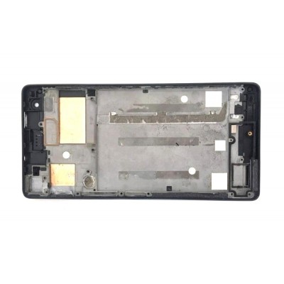 Lcd Frame Middle Chassis For Infinix Zero 2 X509 White By - Maxbhi Com