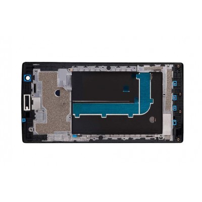Lcd Frame Middle Chassis For Zte Zmax 2 White By - Maxbhi Com