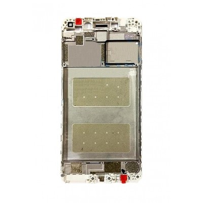 Lcd Frame Middle Chassis For Honor 6c Pro White By - Maxbhi Com