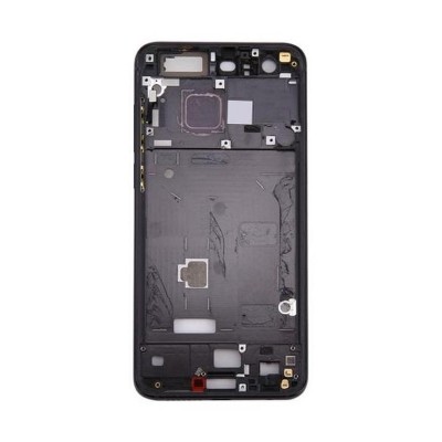 Lcd Frame Middle Chassis For Honor 9 Premium Black By - Maxbhi Com