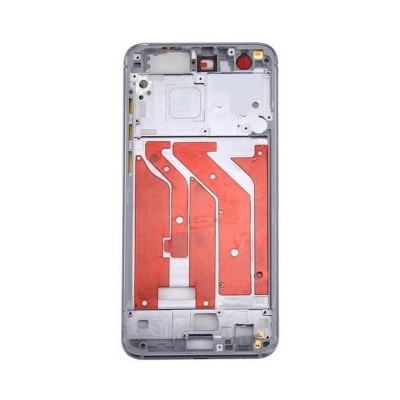 Lcd Frame Middle Chassis For Honor 9 Premium Grey By - Maxbhi Com