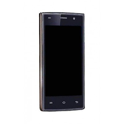 Lcd Frame Middle Chassis For Iball Andi Q4 Black By - Maxbhi Com
