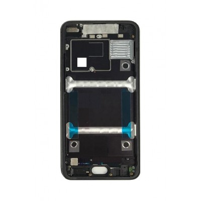 Lcd Frame Middle Chassis For Meizu M3x 64gb Black By - Maxbhi Com
