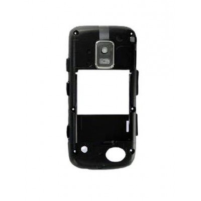 Lcd Frame Middle Chassis For Samsung B7722 Black By - Maxbhi Com