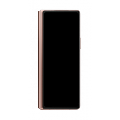 Lcd Frame Middle Chassis For Samsung Galaxy Z Fold 2 Brown By - Maxbhi Com