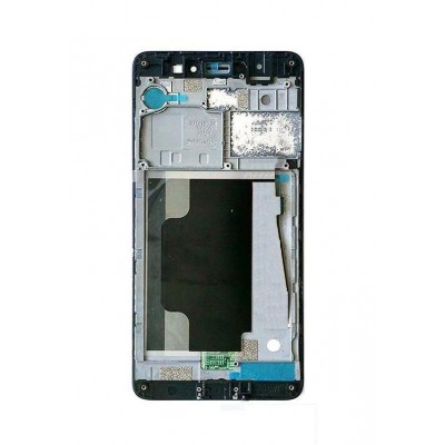 Lcd Frame Middle Chassis For Tplink Neffos X1 Max Black By - Maxbhi Com