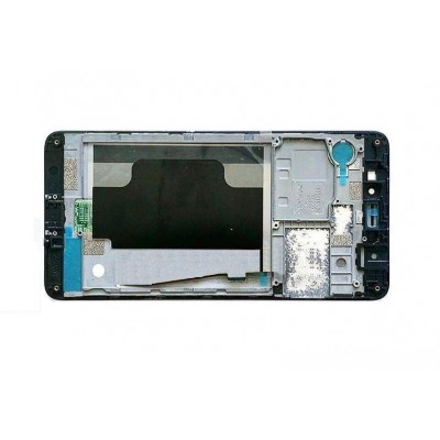 Lcd Frame Middle Chassis For Tplink Neffos X1 Max Black By - Maxbhi Com