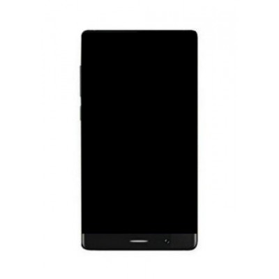 Lcd Frame Middle Chassis For Umidigi Crystal Black By - Maxbhi Com