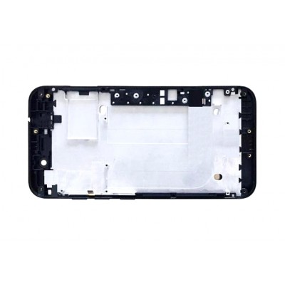 Lcd Frame Middle Chassis For Wiko Wim Lite Black By - Maxbhi Com