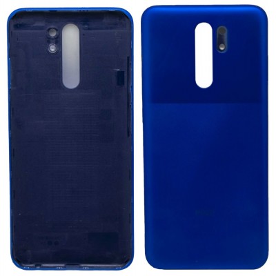 Back Panel Cover For Xiaomi Poco M2 Blue - Maxbhi Com