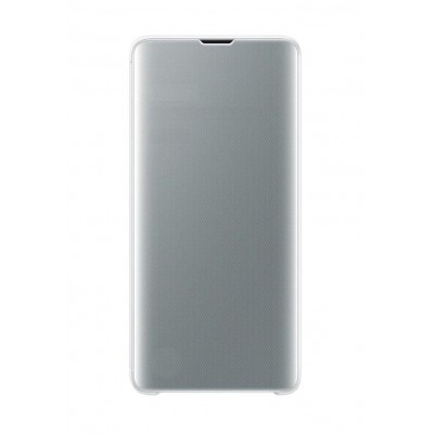 Flip Cover For Realme 7 Pro Silver By - Maxbhi Com