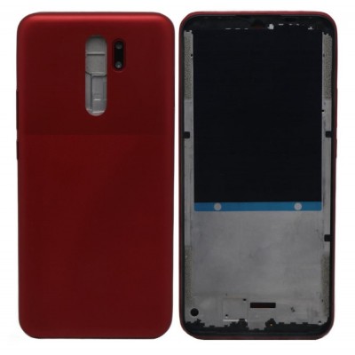 Full Body Housing For Xiaomi Poco M2 Red - Maxbhi Com