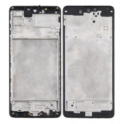Lcd Frame Middle Chassis For Samsung Galaxy M51 Black By - Maxbhi Com