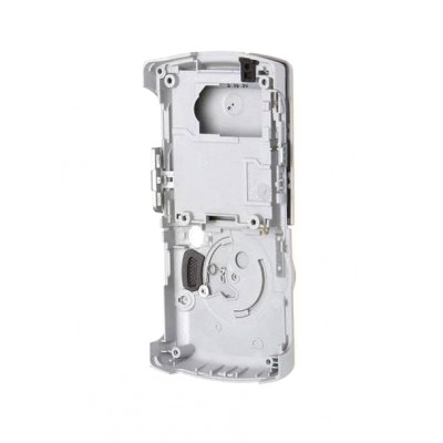 Lcd Frame Middle Chassis For Sony Ericsson P990i Silver By - Maxbhi Com