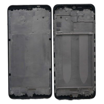 Lcd Frame Middle Chassis For Xiaomi Poco M2 Black By - Maxbhi Com