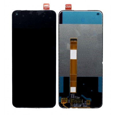 Lcd With Touch Screen For Realme 7 White By - Maxbhi Com
