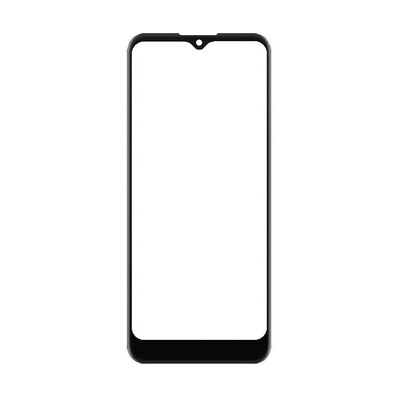 Replacement Front Glass For Nokia C5 Endi Blue By - Maxbhi Com