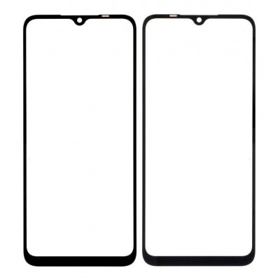 Replacement Front Glass For Xiaomi Poco M2 Blue By - Maxbhi Com